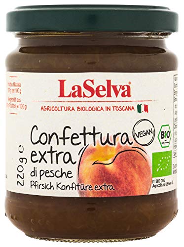 LaSelva Pfirsich-Fruchtaufstrich (220 g) - Bio von LaSelva