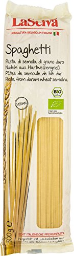 LaSelva Spaghetti, Nudeln aus Hartweizengrieß, Bio, 6er Pack (6 x 500g) von LaSelva