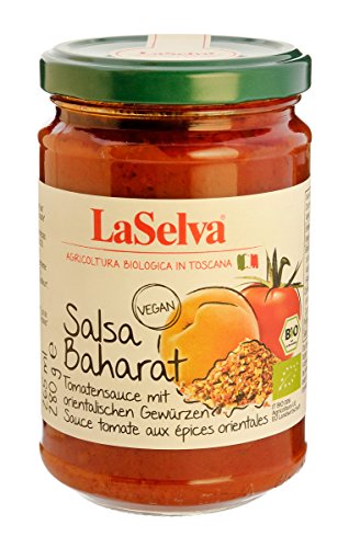 LaSelva Tomatensauce "Salsa Baharat" mit Aprikosen & orientalischen Gewürzen (280 g) - Bio von LaSelva