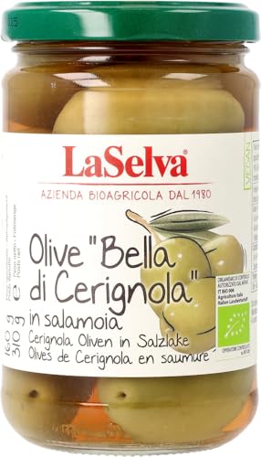 Olive "Bella di Cerignola" - Cerignola Oliven 2 x 310 gr von LaSelva