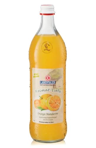 Labertaler Heimat-Liebe Orange-Mandarine - Mehrweg - 12x0,7l mit Träger von Labertaler