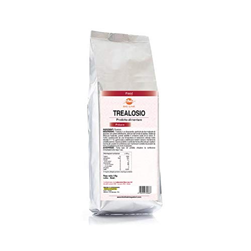 Trealosio Pulver 1 kg - IDEAL IN GELATERIA UND PASTICKERIA von Laboratori Bio Line