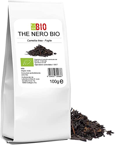 Black Tea Assam leaves Organic 100 g - English Tea 100% Natural - LaborBio von Laborbio