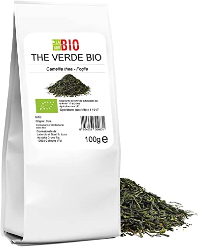 Green Tea leaves Chun Mee Organic 100 g - Infusions Herbal teas Breakfast - 100% Natural Vegan - Laborbio von Laborbio