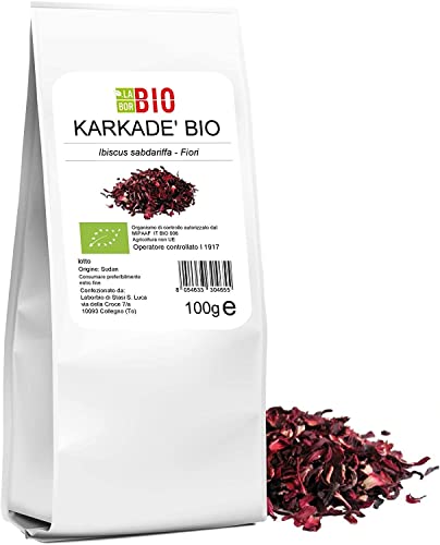 Karkadè Organic Hibiscus flowers 100 g Herbal teas - 100% Natural LaborBio von Laborbio