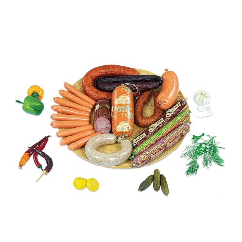 Barin Königliches Set: 11 Wurst- und Würstchen-Sorten + Scharfer Senf (ca. 4,5kg) von Lackmann