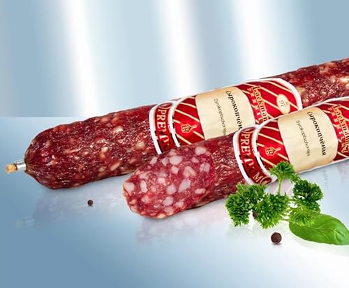 Lackmann Salami grob "Syrokoptschonaja", aus Schweine- und Rindfleisch, gereift 0,250 Gramm von Lackmann