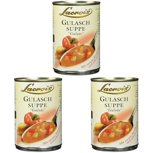 Lacroix Gulasch-Suppe, 0,4 l (Packung mit 3) von Lacroix