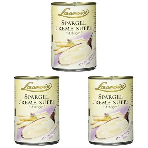 Lacroix Spargel Creme-Suppe "Asperge", 400 g (Packung mit 3) von Lacroix