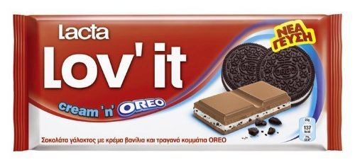 Lacta Lov'it Cream'n'OREO - Greek Chocolate by N/A von Lacta