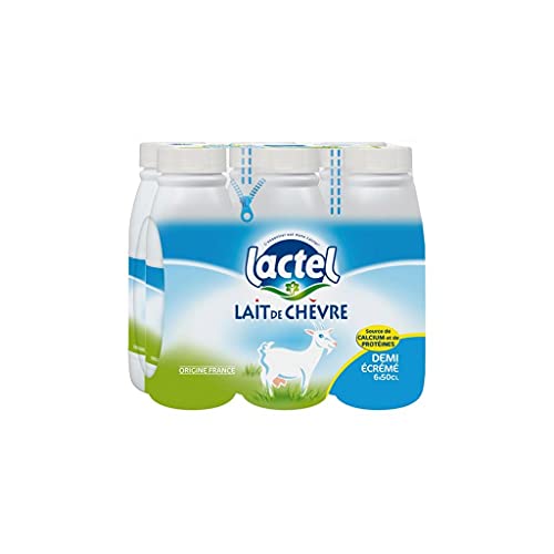 Lactel Lait de Chèvre Demi-écrémé 50cl (pack d von Lactel