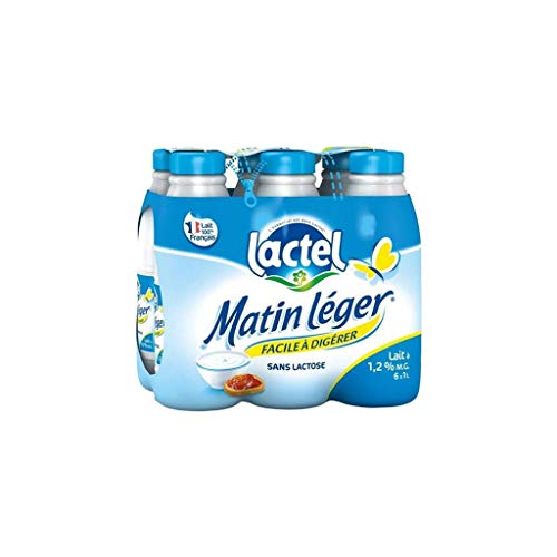 Lait Lactel Matin Léger demi-écrémé 1L (pack d von Lactel