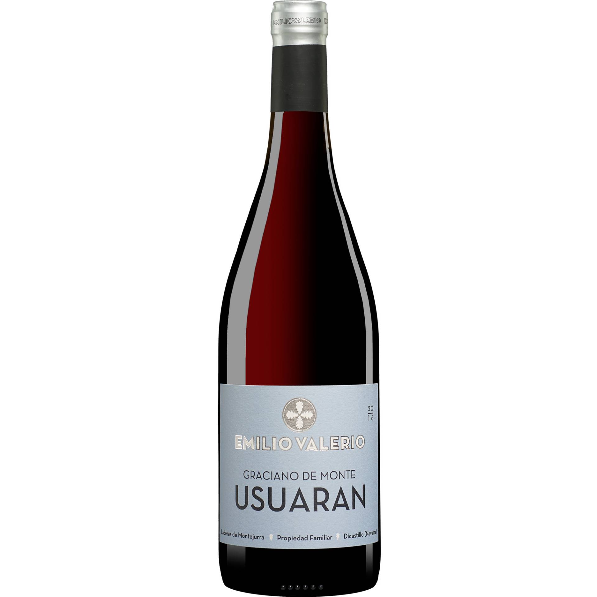 Emilio Valerio »Usuaran« 2016  0.75L 14% Vol. Rotwein Trocken aus Spanien von Laderas de Montejurra