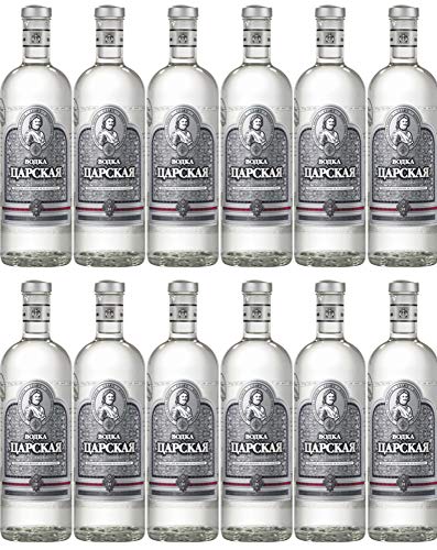 Vodka Ladoga Zarskaja Original 0,7L SPARSETS russischer Wodka (12) von Ladoga