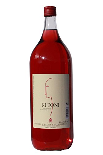 Kleoni Rose Wein trocken Lafkiotis 2 L Flasche - griechischer Rosewein Griechenland Wein von Lafkiotis