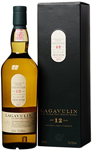 Lagavulin Single Malt 12 Years Old Natural Cask Strength (1 x 0.7 l) von Lagavulin