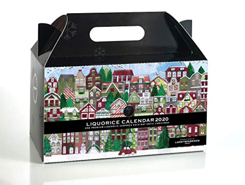 Lakritz Adventskalender "Haus" von Lakritsfabriken Ramlösa