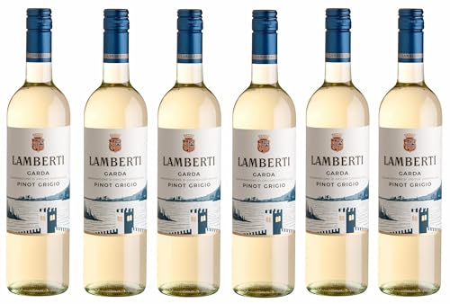 Lamberti Pinot Grigio Garda DOC - Weißwein aus Italien trocken (6 x 0.75 l) von Zeelec