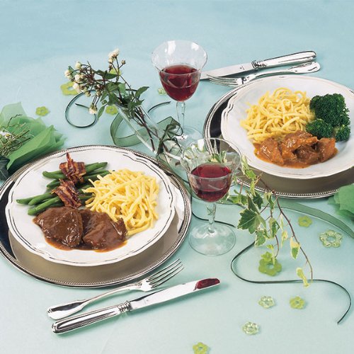 Hirsch- und Wildschweinbraten mit Spätzle, 2 x 300 g (1 Packung) von Lambertz