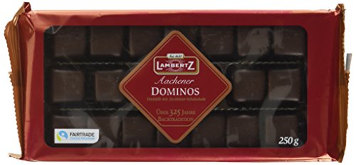 Lambertz Domino Zartbitter, 19er Pack (19 x 250 g) von Lambertz