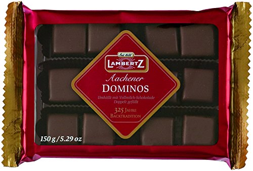 Lambertz Dominos Vollmilch, 25er Pack (25 x 150 g) von Lambertz