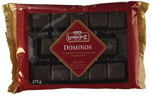 Lambertz Dominos Zartbitter, 175 g von Lambertz