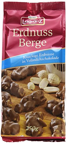 Lambertz Erdnussberge Vollmilch, 12er Pack (12 x 250 g) von Lambertz