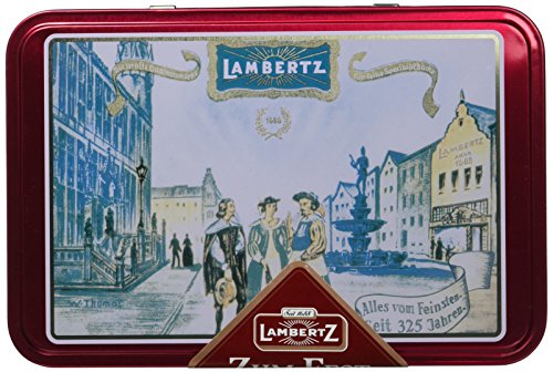 Lambertz Lebkuchenmischung Dose "Zum Fest", 1er Pack (1 x 300 g) von Lambertz