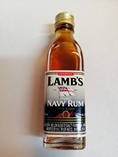 Miniatur Rum Lamb's 5 cl 40% Alkohol von Lambs