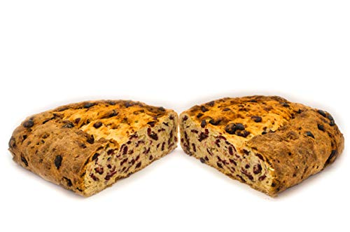 Cranberrystollen 1500g (3Pfd.) ungezuckert inklusive Stollenkarton - handwerkliche Herstellung altbewährte Rezeptur - Tradition seit 1911 Landbäckerei Dietrich von Landbäckerei Dietrich