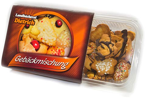 Gebäckmischung 200g - feinstes Gebäck zum Kaffee oder Tee - handwerkliche Herstellung altbewährte Rezeptur - Tradition seit 1911 Landbäckerei Dietrich von Landbäckerei Dietrich