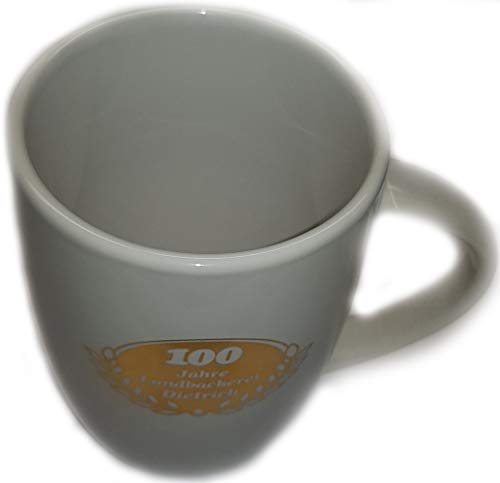 Jubiläumstasse 300ml mit exclusiven Aufdruck "100 Jahre Landbäckerei Dietrich" von Landbäckerei Dietrich