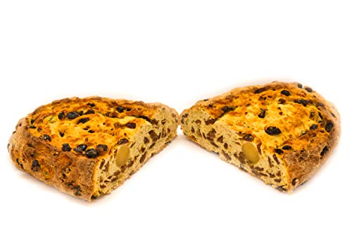 Marzipanstollen 1000g (2Pfd.) ungezuckert inklusive Stollenkarton - handwerkliche Herstellung altbewährte Rezeptur - Tradition seit 1911 Landbäckerei Dietrich von Landbäckerei Dietrich