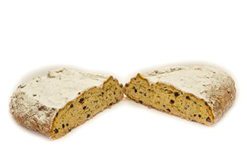 Schoko Mandelstollen 1000g (2Pfd.) gezuckert inklusive Stollenkarton - handwerkliche Herstellung altbewährte Rezeptur - Tradition seit 1911 Landbäckerei Dietrich von Landbäckerei Dietrich