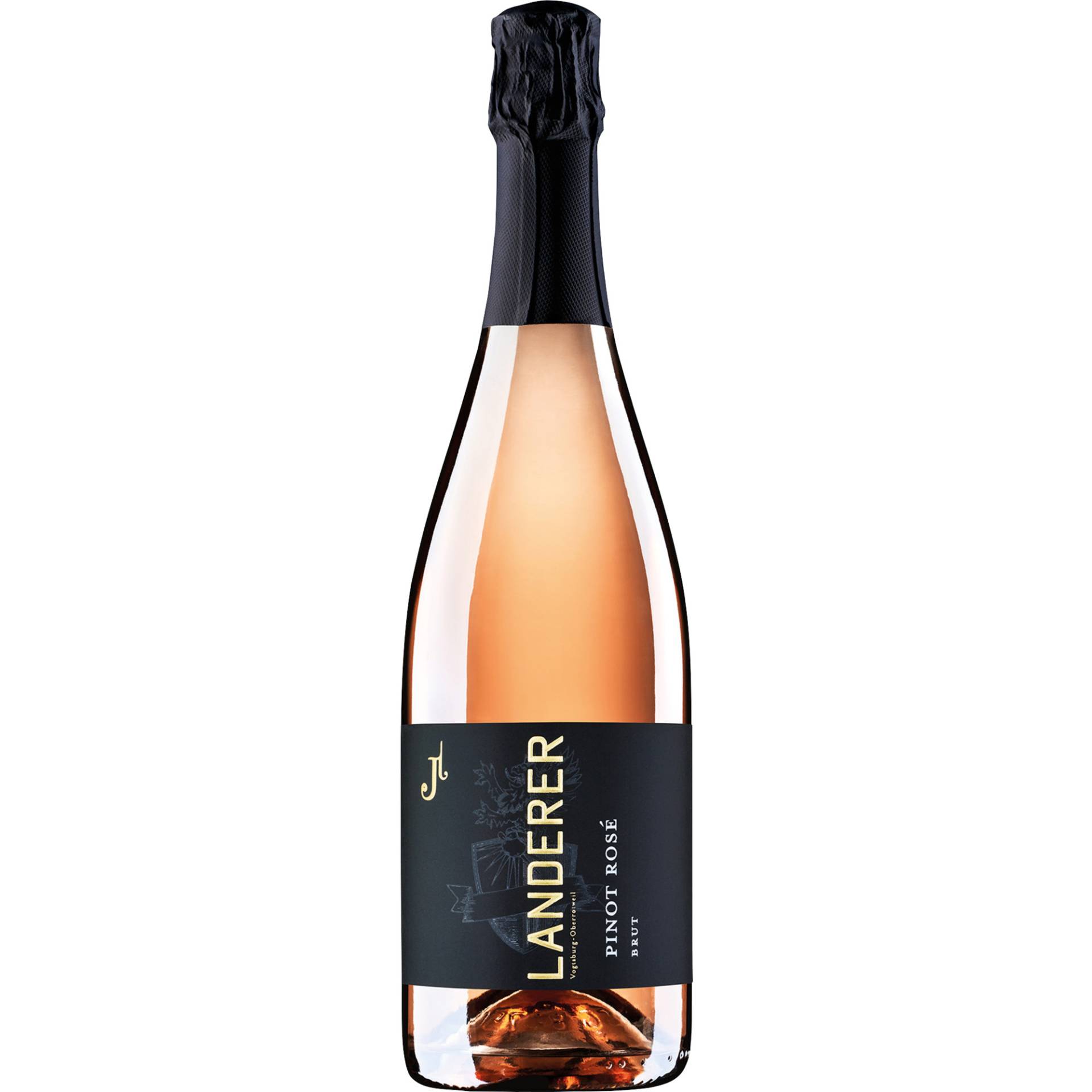 Landerer Pinot Rosé, Brut, Baden, Baden, 2020, Schaumwein von Landerer GbR, 79235 Vogtsburg, Deutschland