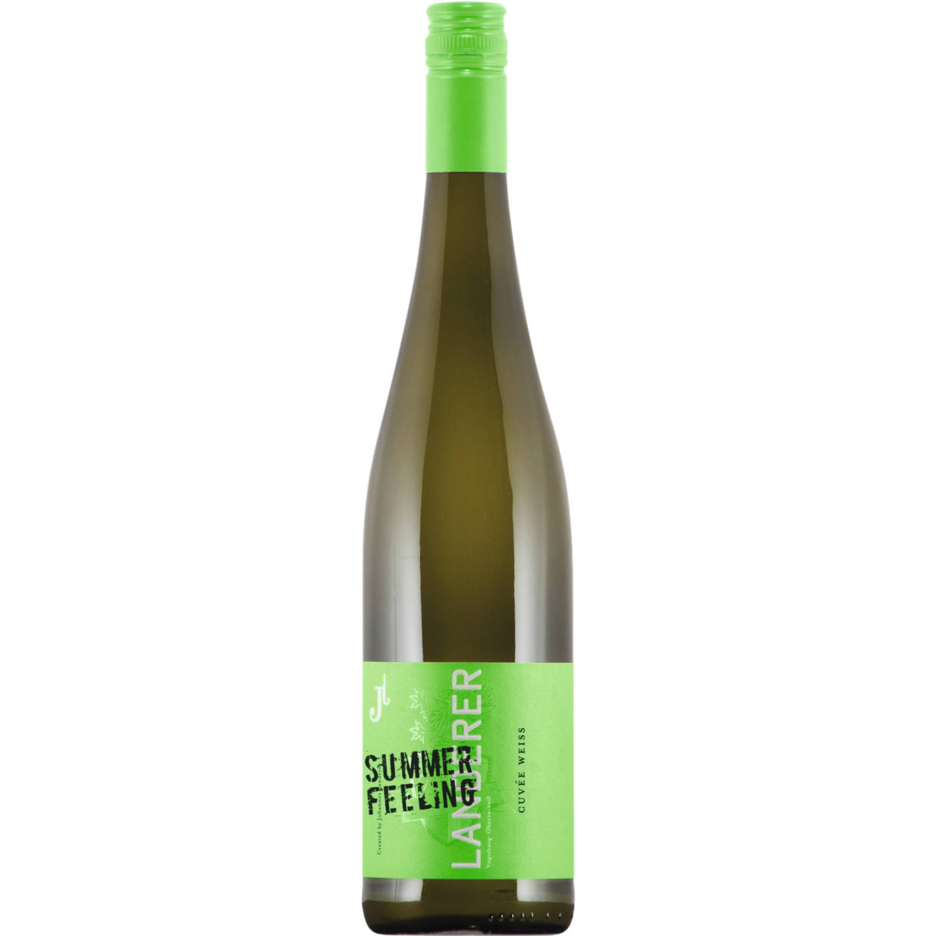Landerer Cuvée weiß Summerfeeling, trocken, Baden, Baden, 2023, Weißwein von Landerer GbR,79235,Vogtsburg,Deutschland
