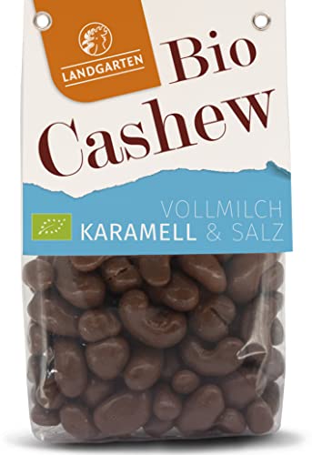 Bio Cashew geröstet VM Karamell 170g 2 x 170 gr von Landgarten