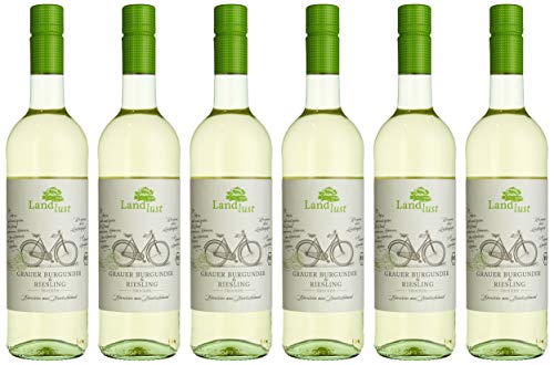 Landlust Bio Grauburgunder Riesling Qualitätswein (6 x 0.75 l) von Landlust