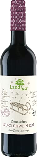 Landlust Deutscher Bio-Glühwein Rot, ‎süß (1 x 0,75 l) von Landlust