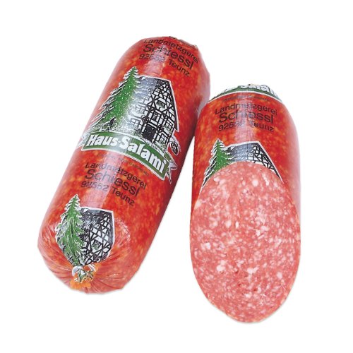 Haussalami mini - Landmetzgerei Schiessl - ca. 400g von Landmetzger Schiessl