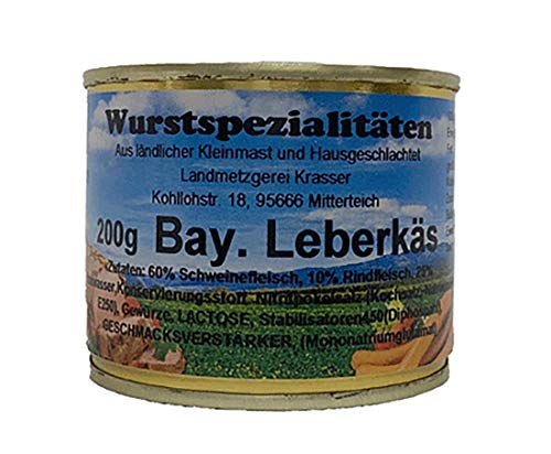 Bayrischer Leberkäs 200g Wurstspezialität aus Bayern"ländlicher Kleinmast" von UOOTPC