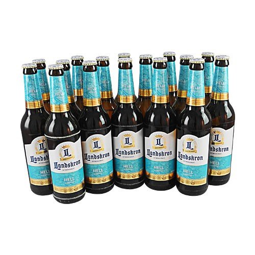 Landskron Hell (16 Flaschen à 0,5 l / 4,5% vol.) von Landskron Brauerei Görlitz