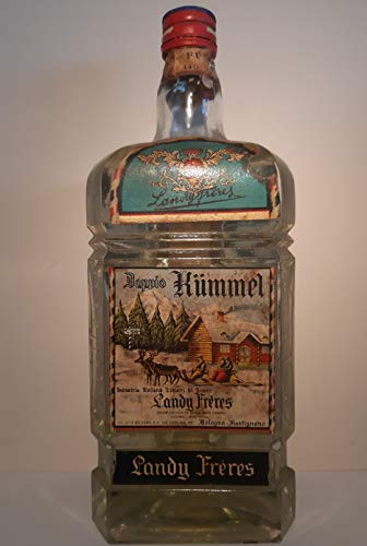 Landy Freres Doppio Kümmel Liqueur Italy 1960s 45% 1000ml von Landy Freres