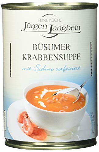 Jürgen Langbein Büsumer Krabbensuppe, 6er Pack (6 x 400 ml) von LANGBEIN