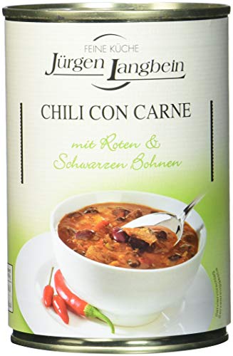 Jürgen Langbein Chili con Carne, 6er Pack (6 x 400 g) von LANGBEIN