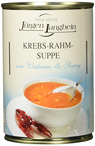 Jürgen Langbein Krebs-Rahm-Suppe, 6er Pack (6 x 400 ml) von LANGBEIN