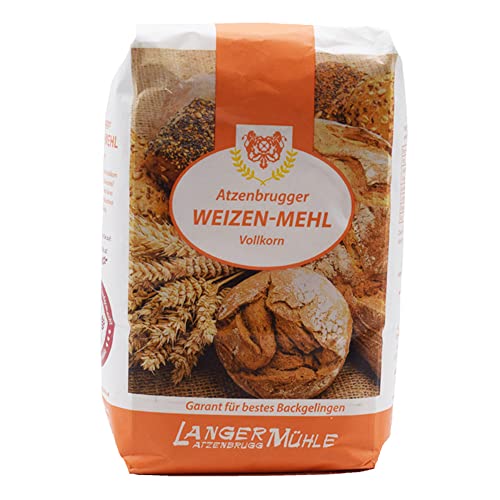 Weizen Vollkornmehl 1kg von Langer Mühle