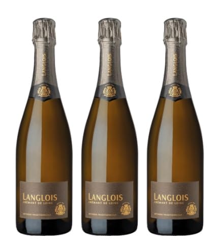 6x 0,75l - 2018er - Langlois-Chateau - Brut Vintage - Crémant de Loire A.O.P. - Frankreich - Schaumwein brut von Langlois-Chateau