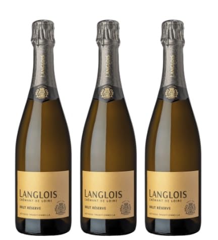 6x 0,75l - Langlois-Chateau - Brut Réserve - Crémant de Loire A.O.P. - Frankreich - Schaumwein brut von Langlois-Chateau