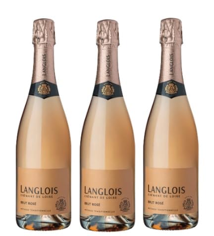 6x 0,75l - Langlois-Chateau - Brut Rosé - Crémant de Loire A.O.P. - Frankreich - Rosé-Schaumwein brut von Langlois-Chateau